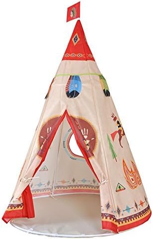 Pericross Loisleila Kids Teepee Play Tent Boys Play Tent for Children Indoor Outdoor Use (Color 3)