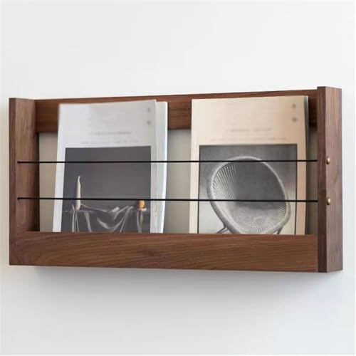 Estantería de madera rectangular para libros en oficinas domésticas y salones modernos 5