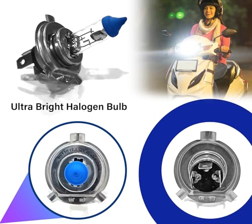 Image of Auto Pearl Halogen H4 Front Headlight Bulb 12V /35W Ultra Bright Compatible with Passion Pro TR (Pack of 1)