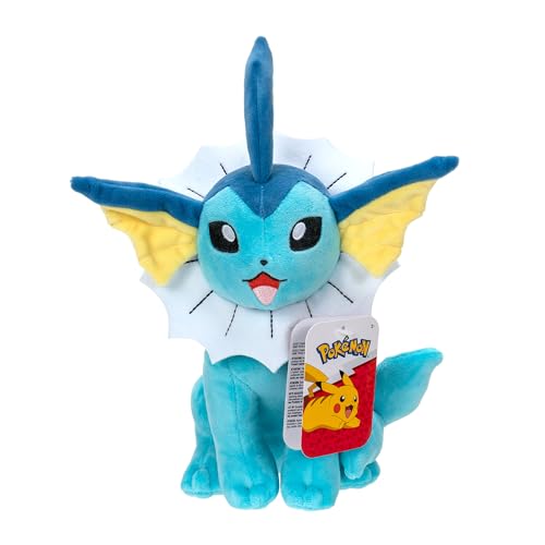 Pokémon PKW3081-20cm Plüsch - Aquana, offizielles Plüsch