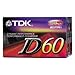 TDK Audio Cassette Tape - 60 Minute (8 Pack, Red)
