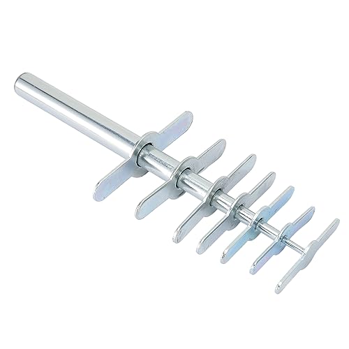 2PCS Cork Borer Stainless Steel Manual Cork Rubber Stopper Borer Tool for School Laboratory Stopper Borer Tool Manual Hole Punch