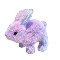 Amazon.co.jp: 電子ペットぬいぐるみうさぎ 歩く跳ねる耳が動く