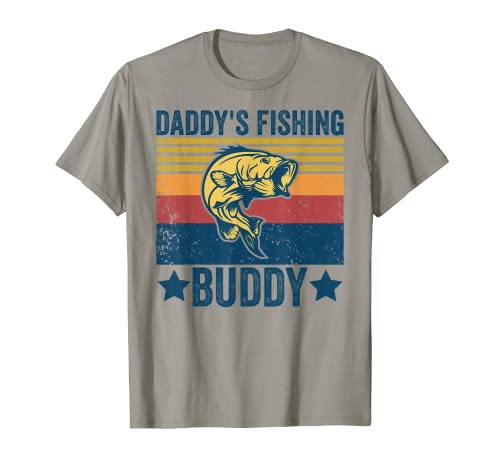 Papi Pesca Compañero Retro Vintage Divertido Pescador Padre Camiseta
