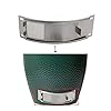 DOLAMOTY Draft Door Screen Kit Replacement Parts for Large and Medium Big Green Egg, for Big Green Egg Accessories, Green Egg Chimney Door with Upgrade Punched Mesh Screen, Stainless Steel