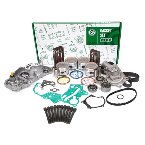 Evergreen SA-5494171192-7 Overhaul Engine Rebuild Kit Compatible With/For 90-92 Eagle Mitsubishi Plymouth Non-Turbo 4G63