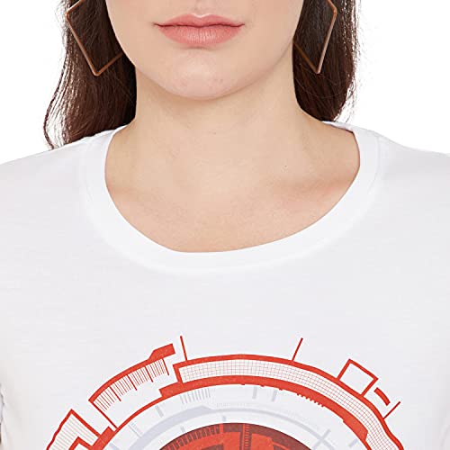 Image of Marvel Women Round Neck Short Sleeves T-Shirt