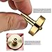 DjuiinoStar Premium Brass Spinning Top: 5-11 Minutes, Lengthened Stem, Easy to Twirl, CNC Machined, Great Time Killer, EDC Fidget Toy DST-805