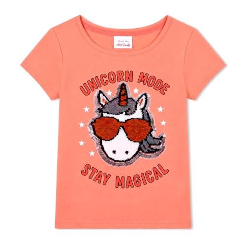Image of Flip Sequin Unicorn Shirt Tee for Girls 3-12 Years