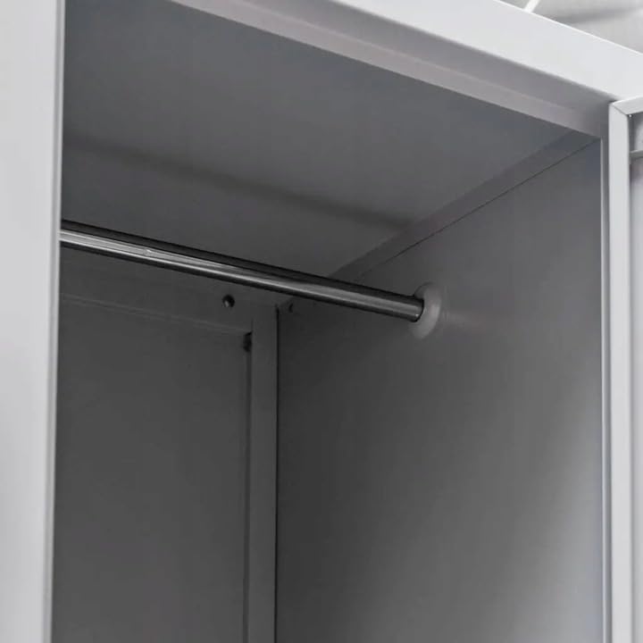 Mega-M Szafka BHP ubraniowa pracownicza 4-drzwiowa (180x80x50 cm - 4 komory)
