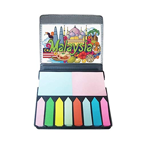 Boîte de marque-page autocollante bloc note adhésif Twinstower Malaysia