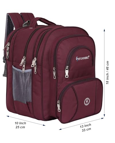 Image of STUNNERZ Stylish Waterproof School Bag Class 6th to 10th School Bag (60 L)