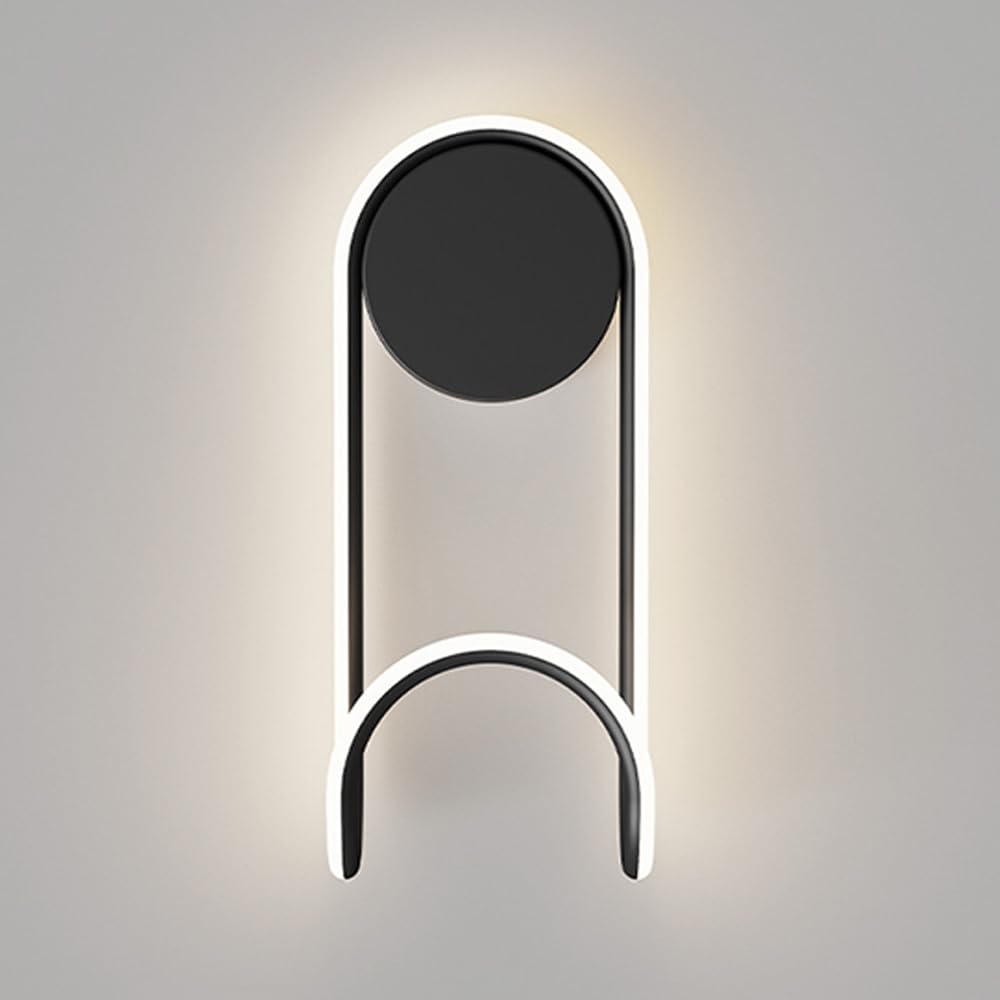 PCXEHUYP Modern Crystal Wall Sconce for Kitchen Hallway Staircase Copper Light Fixture with Elegant Design