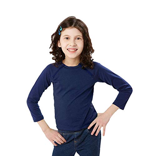 Care+Wear Unisex Kid's Chest Port Access Long-Sleeve Shirt2