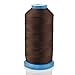 Produktbild Aussel Bonded Nylon Nähgarn 1500 Yard Größe T70 # 69 für die Polsterung, Außenmarkt, Drapierung, Friesen, Gepäck, Geldbörsen (Brown)
