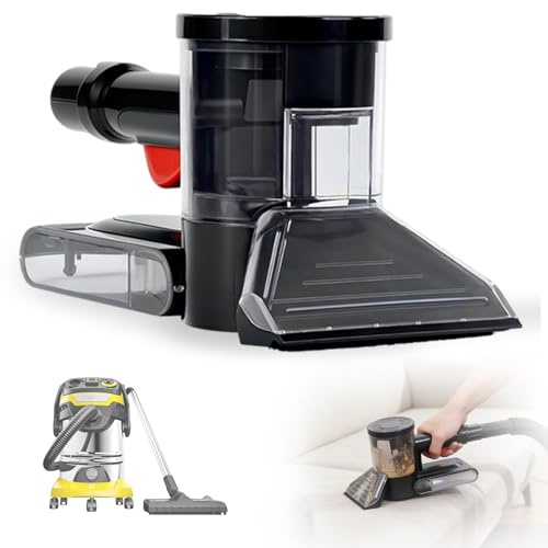 Biigdan Embout Aspirateur Universel,Embout Aspirateur avec Pulvérisation Nettoyage en profondeur,Brosse Aspirateur Compatible avec Kärcher 35mm Aspirateur...