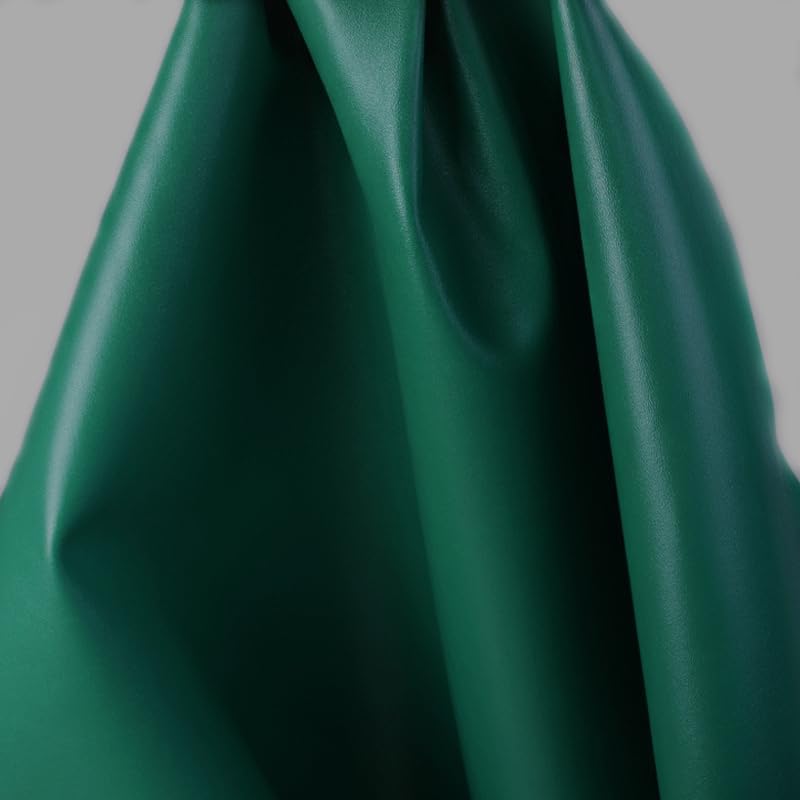 Miniatura 8 de Tela de piel sintética suave, 1 tamaño 54.5 in x 36.0 in, material de cuero artificial de 0.031 in de grosor, adecuado para manualidades de costura