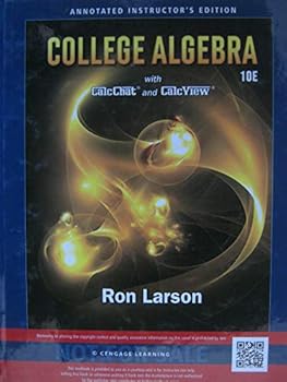 Hardcover College Algebra with CalcChat and CalcView Tenth Edition Annotated Instructor's Edition Book