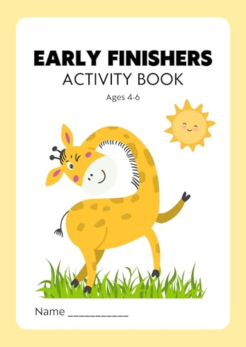 EARLY FINISHERS ACTIVITY BOOK (English Edition)