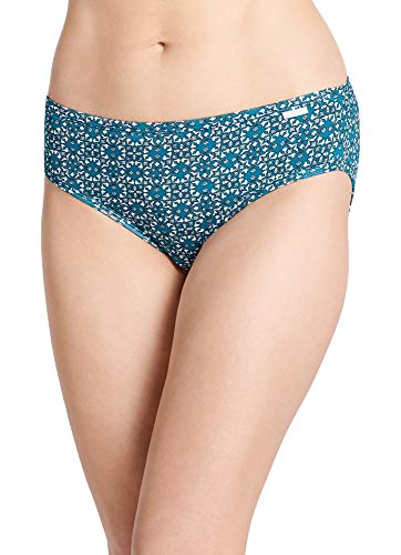 Image of Jockey Women's Underwear Supersoft Bikini - 3 Pack, Faded Mauve /Orante Tile /Pinot Noir, 9