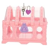 Coffre au trésor en plastique : la boîte peut également être utilisée pour ranger leurs jouets préférés, un superbe coffre au trésor pour les enfants, coffre au trésor pour enfants