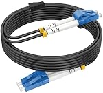 RamboCables – RamboCables 20m Gepanzerte Glasfaser-Kabel OS2 LC auf LC Dup