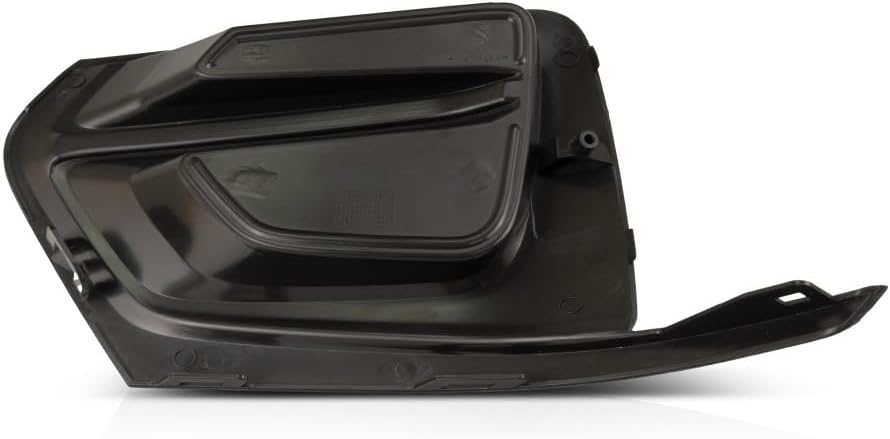 KarParts360 For Chevy Traverse 2018 2019 Fog Light Cover Passenger Side | Front | Made of ABS Plastic | Textured Black | Replacement For GM1039229 | 23234923