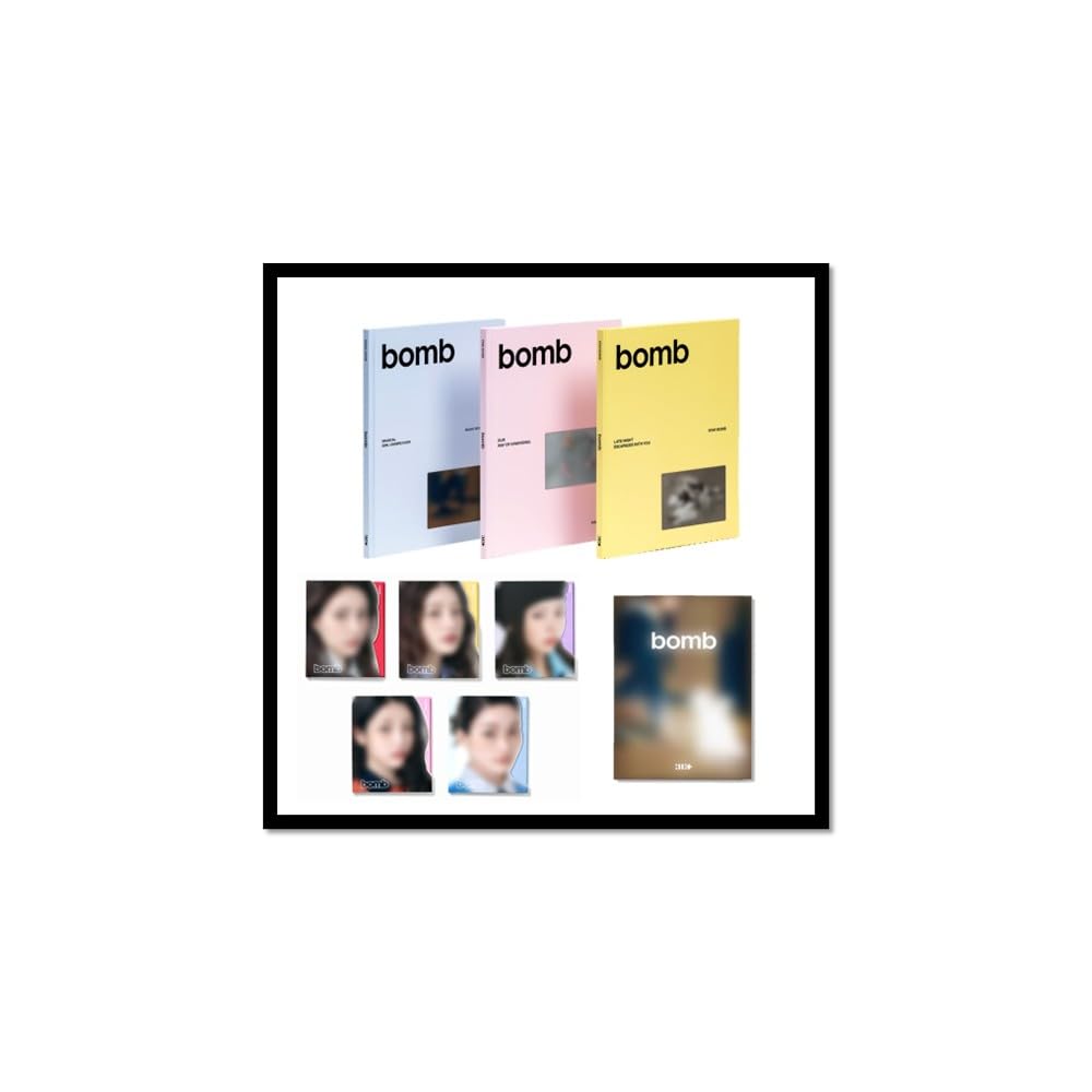 ILLIT BOMB All Set [3 Photobook + 5 GLLIT + Weverse Albums Ver Set