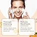 Turmeric Face Wash+Turmeric Cleansing Pads,100% Natural Turmeric Cleansing Pads, Reduce Blemishes & Dark Areas,Daily Cleansing,Cleans the Skin, Gentle Skin Care(1Set)