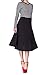 Dani's Choice Stretch High Waist A-line Flared Long Skirt