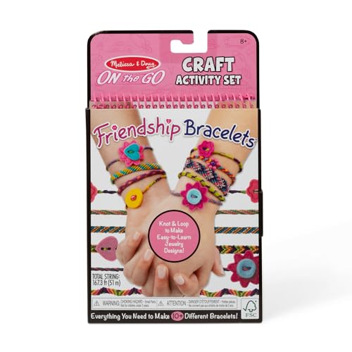 Kit bracelets amitié Melissa & Doug pour occuper vos enfants loin des écrans dès 8 ans
