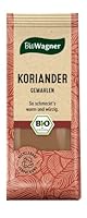 BioWagner - Bio Koriander gemahlen | würziges Aroma für Currygerichte, Weihnachtsgebäck oder eingekochtes Obst | naturbelassene Bio-Zutaten | recyclebare Verpackung | 40 g