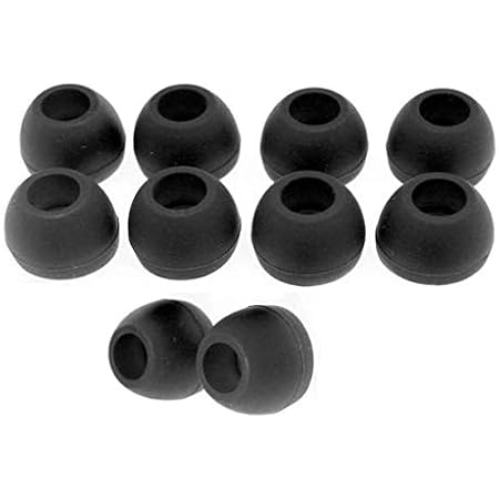 Black Earphone Silicon Earbuds Tips in 