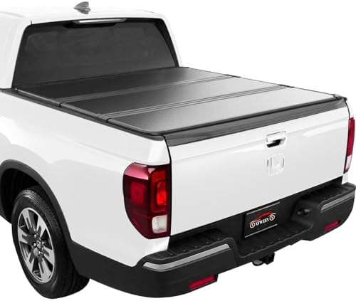 Hard Tri-Fold Tonneau Cover Fit 2017-2026 Honda Ridgeline 5FT Bed