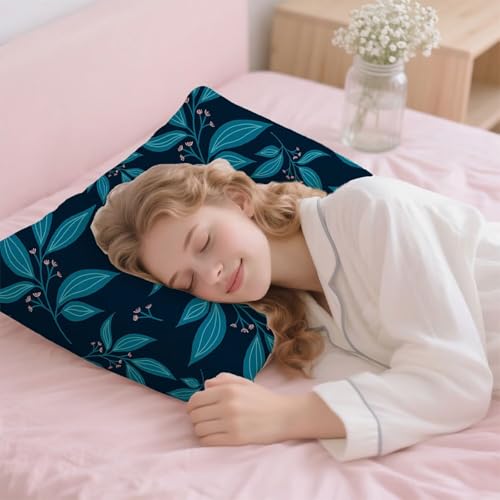 Funda cojín sofá de hojas para decorar el dormitorio este autumn 6
