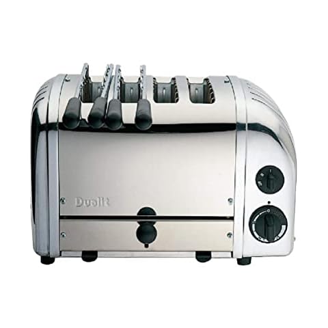 Dualit Combi 2+2 Toaster with Adjustable Slots Cover