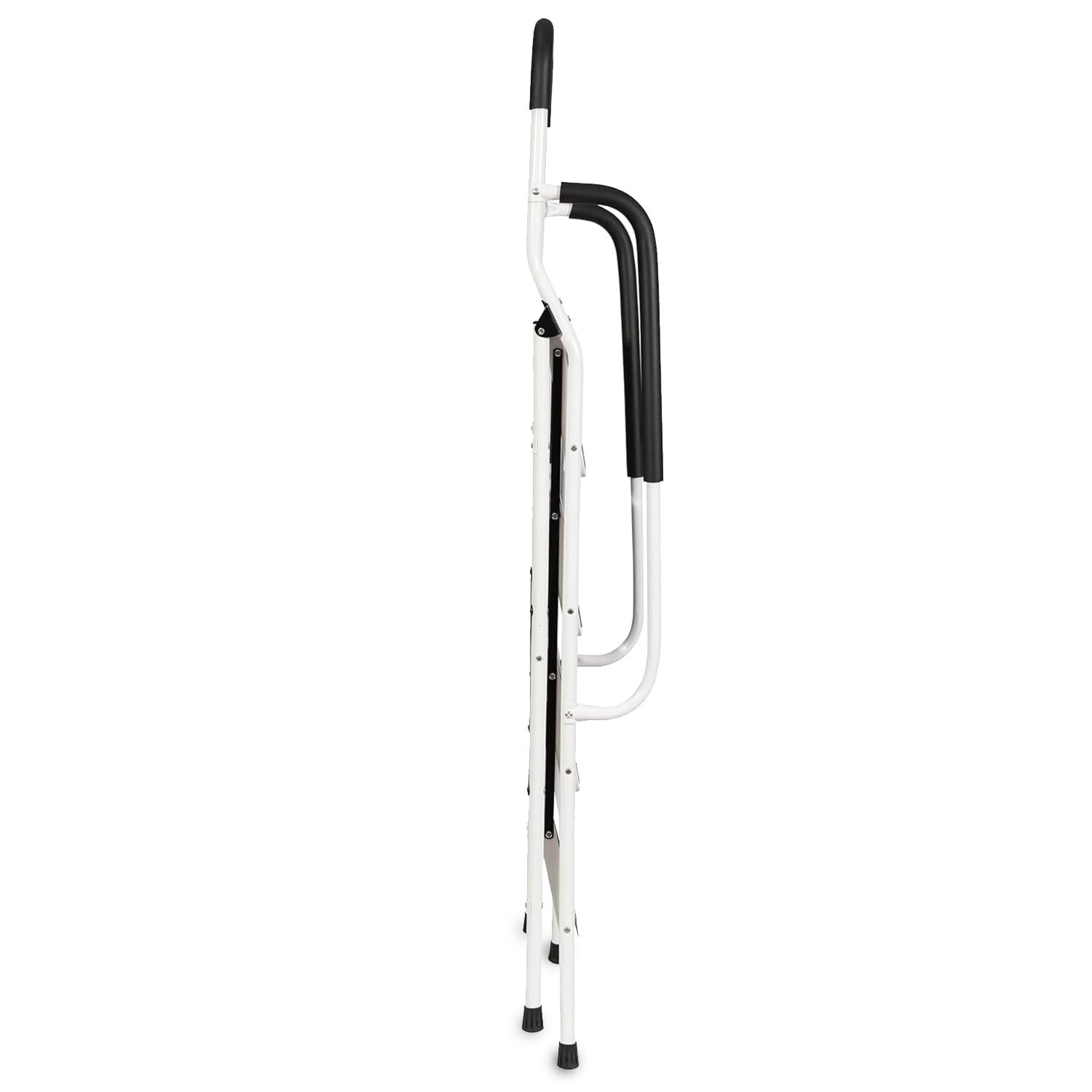 Escabeau avec Main Courante BM TOOLS BMT-ESC-3-MC, 3 marches - Échelle Multi-Usage intérieur et à l'extérieur