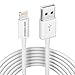 [Apple MFi Certified] Poweradd 8-Pin Lightning to USB Cable (6.6ft / 2m) Charge and Sync Cable Cord for iPhone 7 7Plus 6s 6 Plus 5s 5c 5, iPad Pro / Air / Mini / 4th gen, iPod touch / nano - White