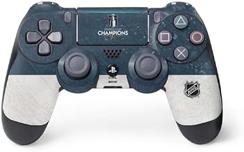 Skinit Decal Gaming Skin Compatible with PS4 Pro/Slim Controller - Officially Licensed NHL Stanley Cup Champions 2023: Vegas Golden Knights Design