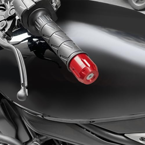 Image of Motorcycle Bar Ends Plug For GSXR600 GSXR750 GSXR1000 R7 R6 R3 R9 R1 CBR650R CBR600RR CBR1000RR CRF1000L CBR600 F1 /F2 /F3 /F4 MT07 MT09 RSV4 RS660 14-22mm CNC Handlebar Bar End Plugs Caps