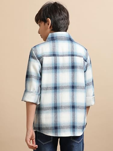 Image of Boys Tartan Checked Shirt 2-14 Years