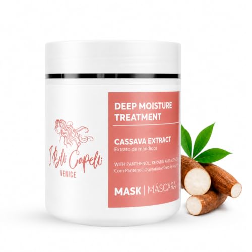 I Belli Capelli Venice Cassava Mascarilla Para el Cabello, 500g