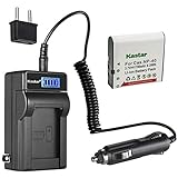 Kastar 1-Pack GB-60 Battery and LCD AC Charger Compatible with GE GB-60 GB60 Battery, GE GE X600 GE General Imaging Power Pro X600 Digital Camera SOSUN Sosun 301S-Plus Camera Camcorder