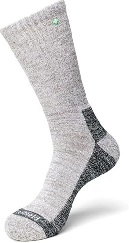 Insect Shield Midweight Hiking Socks With Permethrin Bug Repellant - Protective Clothing for Men & Women, Khaki, Medium