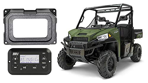 Digital Media Bluetooth Receiver for 2018 Polaris Ranger XP1000 Stereo+Dash Kit