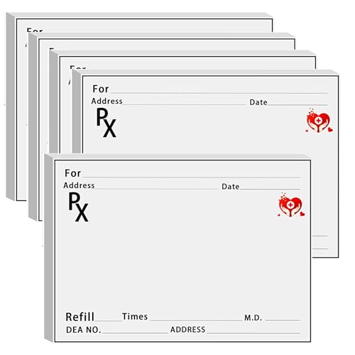 Bloc-notes ordonnance Rx pour cabinet médical et pharmacie