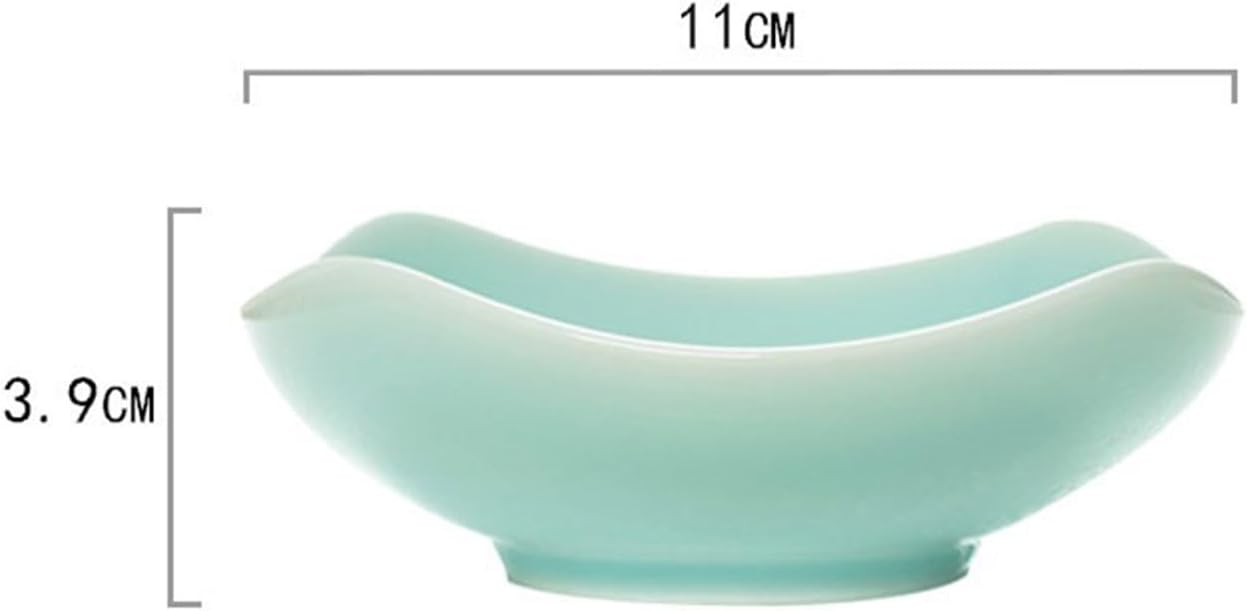 7客揃 取り皿 フルーツ皿 和食器 三彩交趾隅切皿 食器 陶器 高級