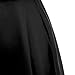 GOOBGS Women's 1950s Retro Vintage Spaghetti Strap Cocktail Swing Dresses with Pockets Black XS