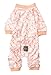 Fuzzyard Counting Sheep Peach Cozy Pajamas for Dogs (Size 7)