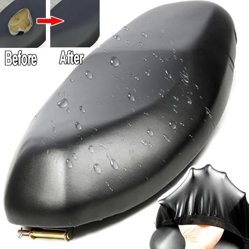 Funda para motocicleta transpirable con aislamiento solar para sillín 2